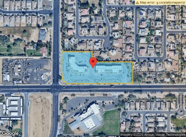  2606 W Baseline Rd, Phoenix, AZ Parcel Map