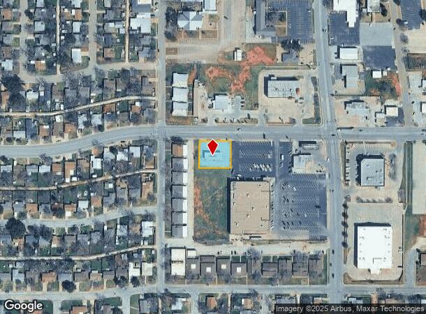  3449 N 10Th St, Abilene, TX Parcel Map