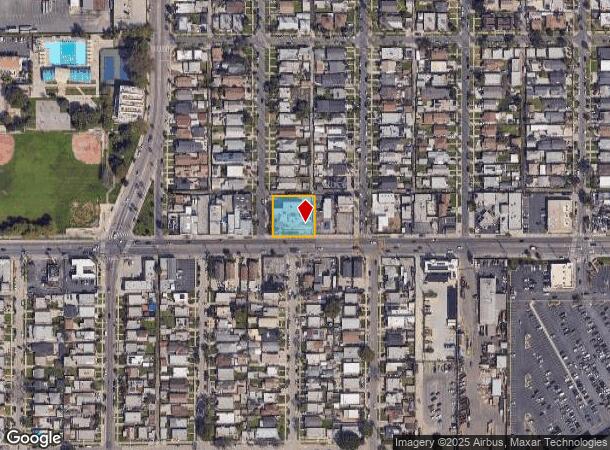  2069 W Slauson Ave, Los Angeles, CA Parcel Map