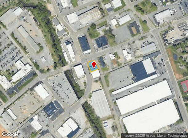 1200 Mccalla Ave, Knoxville, TN Parcel Map