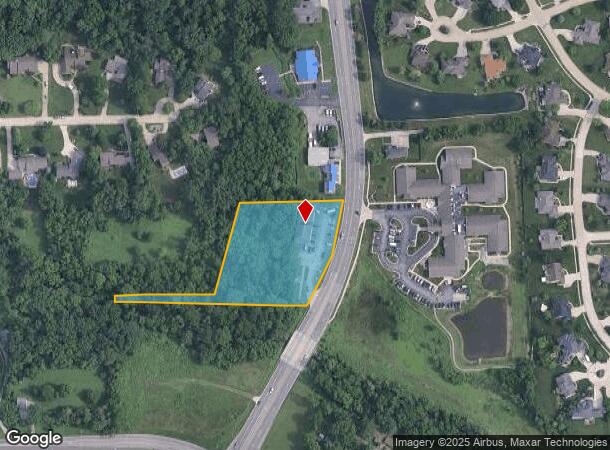  9837 Coldwater Rd, Fort Wayne, IN Parcel Map