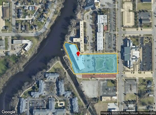  415 E Madison St, South Bend, IN Parcel Map