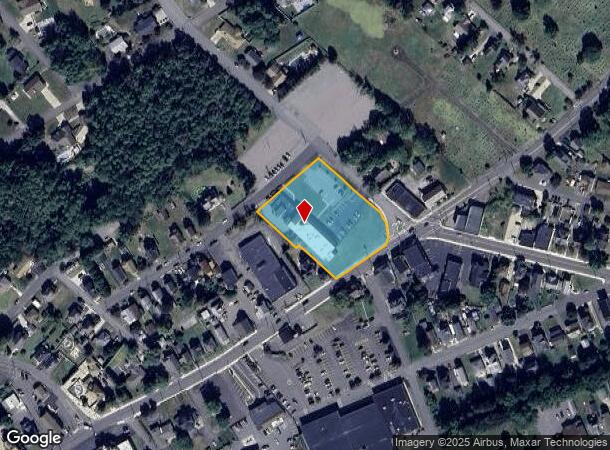 1400 Main St, Dickson Cty, PA Parcel Map