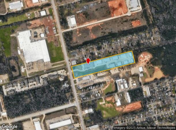  2418 N Frazier St, Conroe, TX Parcel Map