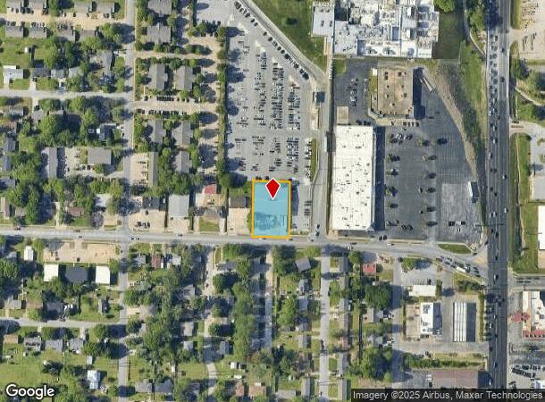 1010 Backus Ave, Springdale, AR Parcel Map
