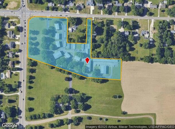 1046 Applegrove St Ne, Canton, OH Parcel Map