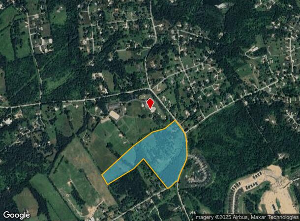 784 Waterdam Rd, Canonsburg, PA Parcel Map