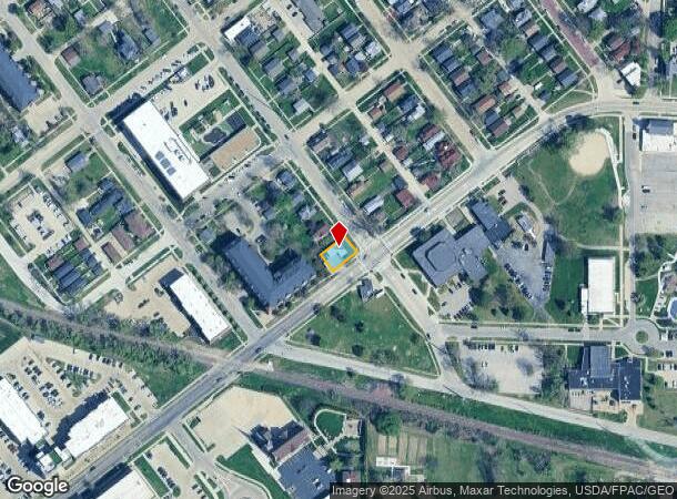 624 12Th Ave Se, Cedar Rapids, IA Parcel Map