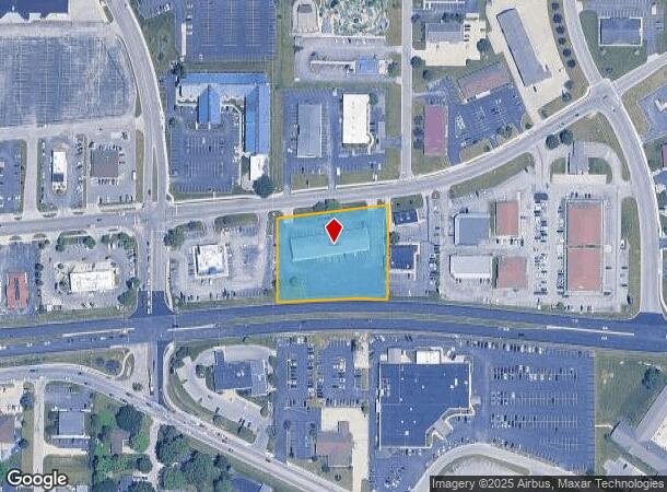  3601 W Fox Ridge Ln, Muncie, IN Parcel Map