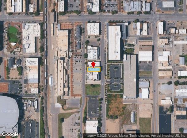  155 S Rock Island St, Wichita, KS Parcel Map
