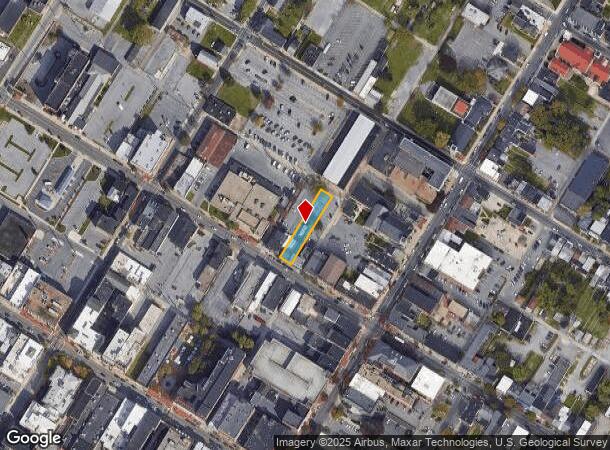 28 W Franklin St, Hagerstown, MD Parcel Map