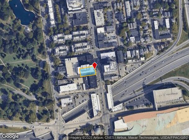 625 N High St, Columbus, OH Parcel Map