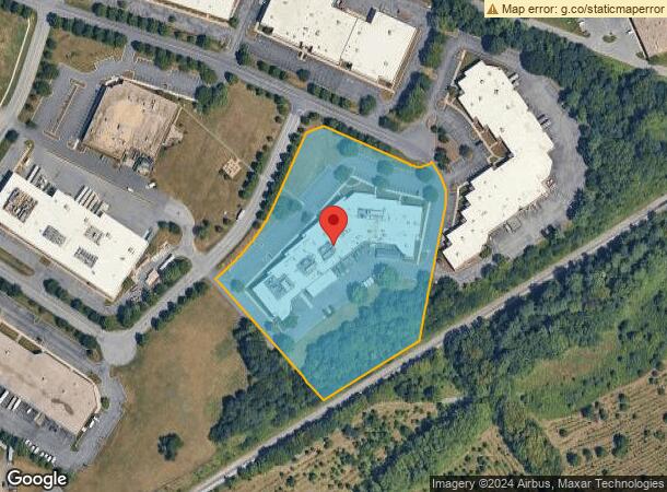  7335 Executive Way, Frederick, MD Parcel Map