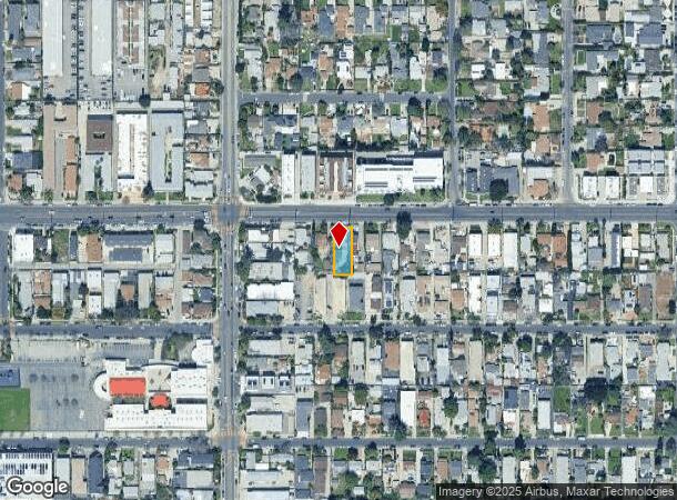  11334 Oxnard St, North Hollywood, CA Parcel Map