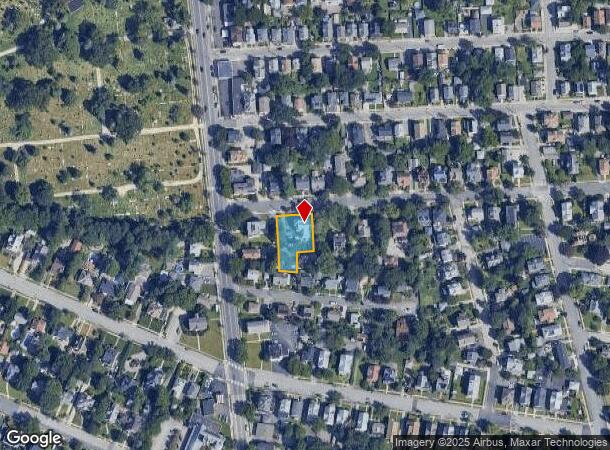 246 Armington St, Cranston, RI Parcel Map