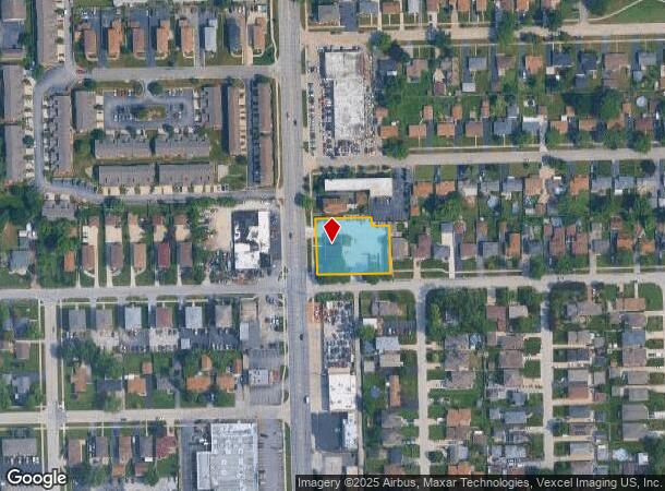 8267 S Roberts Rd, Bridgeview, IL Parcel Map