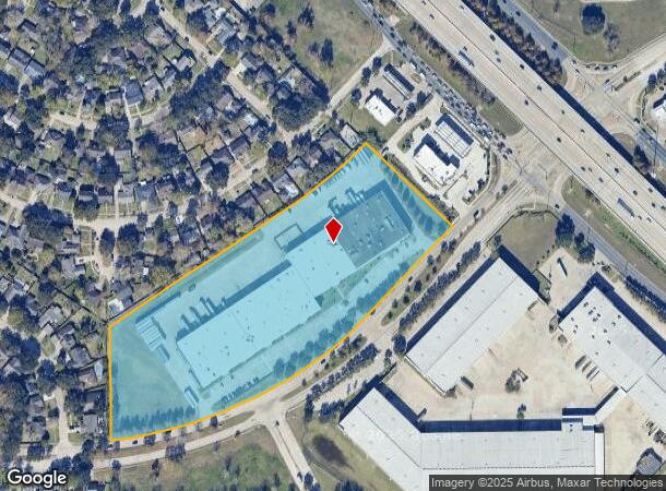 9330 W Airport Blvd, Houston, TX Parcel Map