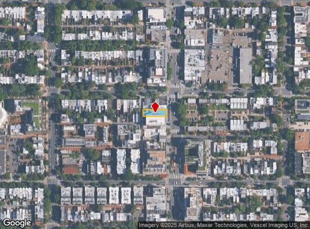  1734 14Th St Nw, Washington, DC Parcel Map