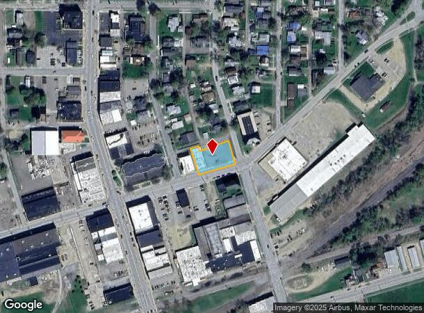  109 E Washington St, Corry, PA Parcel Map