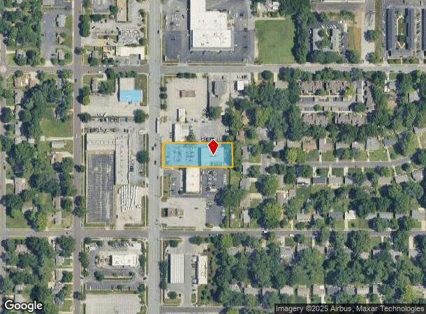  7625 Metcalf Ave, Overland Park, KS Parcel Map