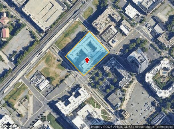  500 W Trade St, Charlotte, NC Parcel Map