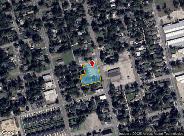  1604 S Travis St, Sherman, TX Parcel Map