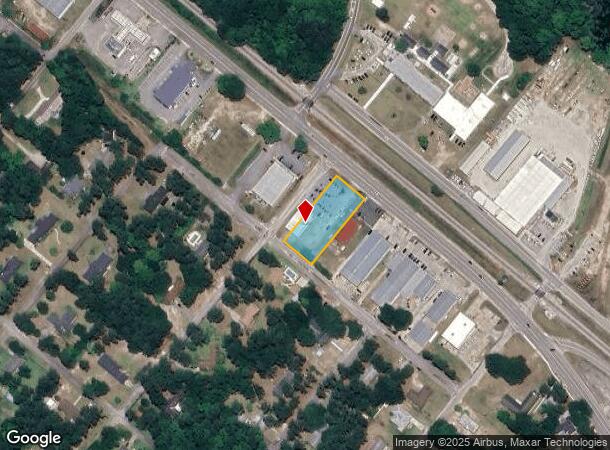 1153 Elm St W, Hampton, SC Parcel Map
