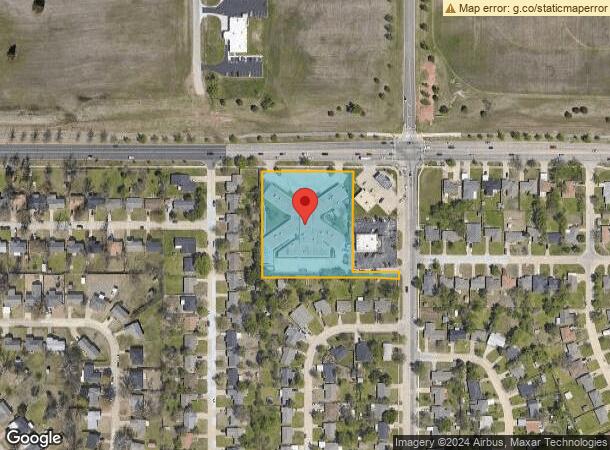  1210 W Robinson St, Norman, OK Parcel Map