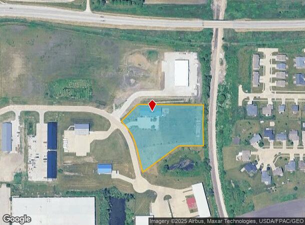 1503 W K Ave, Nevada, IA Parcel Map
