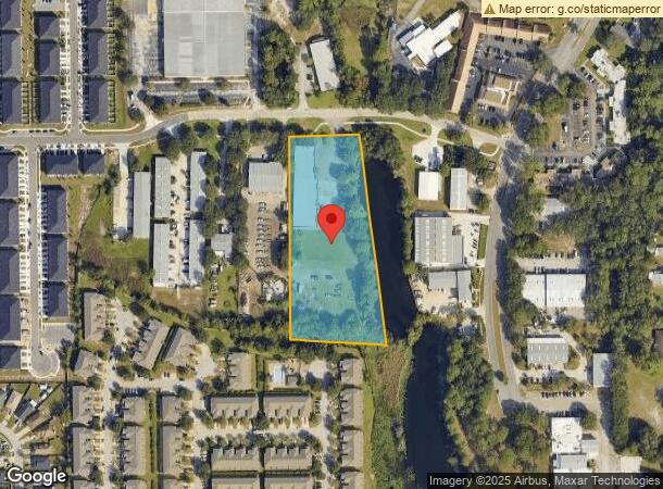  8880 Corporate Square Ct, Jacksonville, FL Parcel Map