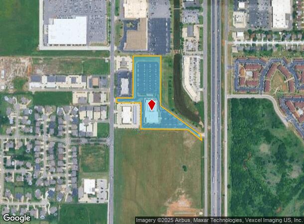  2916 S Telephone Rd, Moore, OK Parcel Map