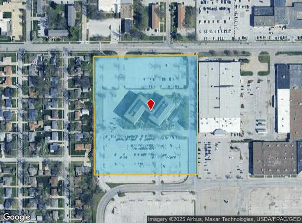 6200 Aurora Ave, Urbandale, IA Parcel Map
