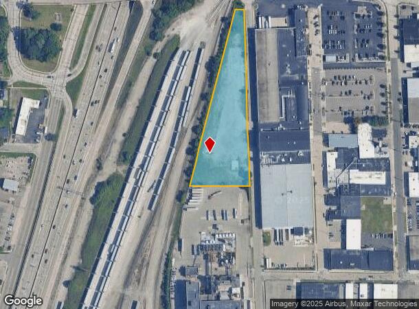 1411 Steele Ave Sw, Grand Rapids, MI Parcel Map