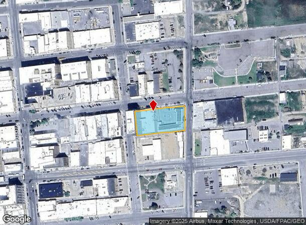 100 E Broadway St, Butte, MT Parcel Map