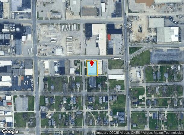 302 E Wallace St, Fort Wayne, IN Parcel Map