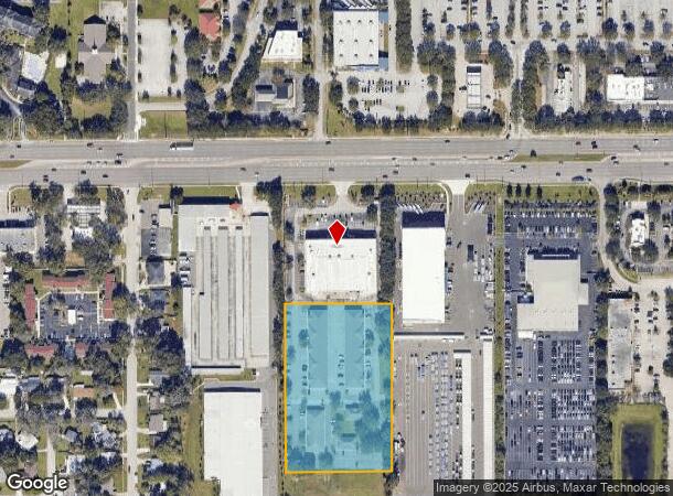 1011 E Brandon Blvd, Brandon, FL Parcel Map