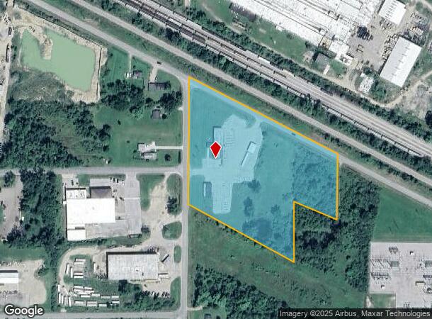  1075 Aiken Rd, Owosso, MI Parcel Map