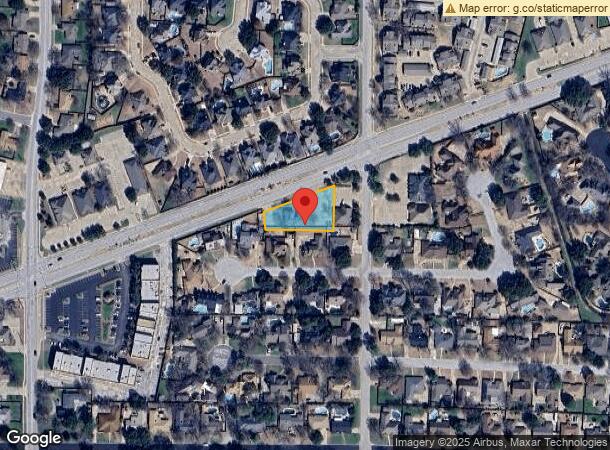  421 W Harwood Rd, Hurst, TX Parcel Map