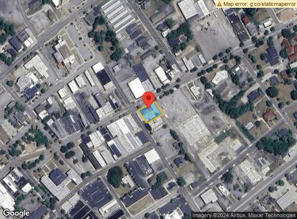  1408 Russell St, Orangeburg, SC Parcel Map