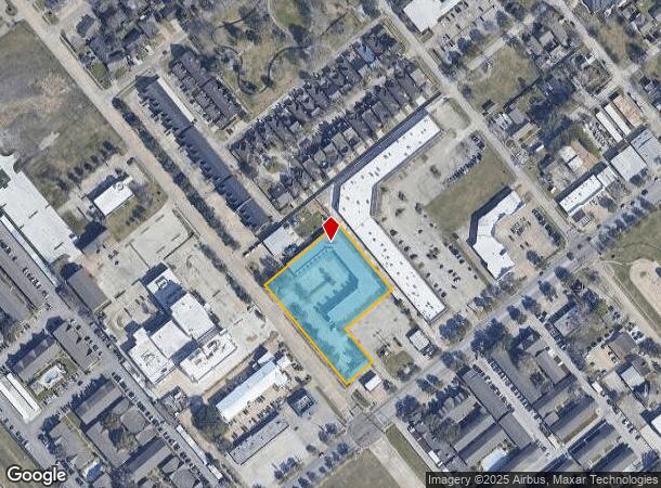  202 N Texas Ave, Webster, TX Parcel Map