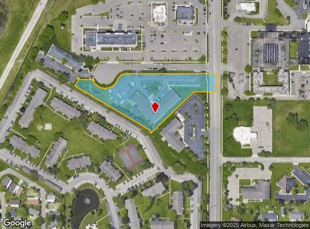525 N Canal Rd, Lansing, MI Parcel Map