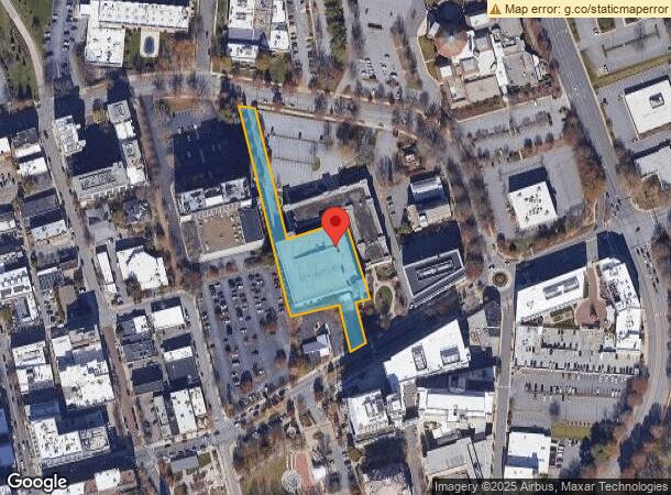  164 College St, Asheville, NC Parcel Map