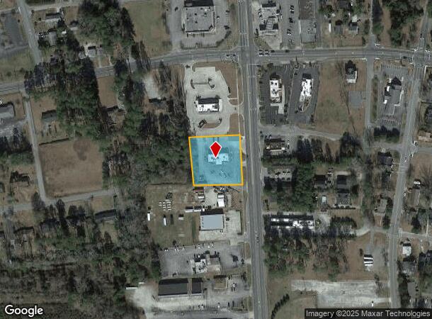  615 N Jk Powell Blvd, Whiteville, NC Parcel Map