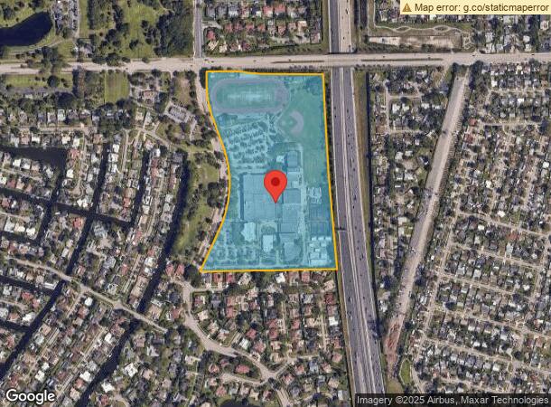  1300 Sw 54Th Ave, Plantation, FL Parcel Map