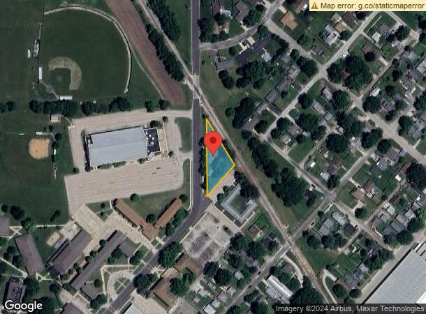  1102 Nicholson Rd, Lincoln, IL Parcel Map