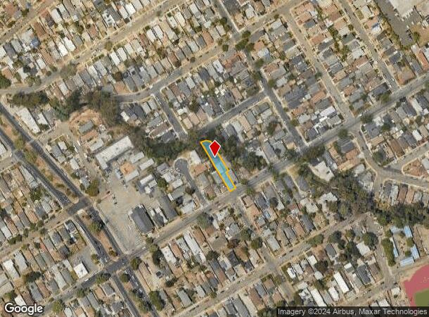  2285 82Nd Ave, Oakland, CA Parcel Map