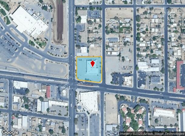  7105 Central Ave Ne, Albuquerque, NM Parcel Map