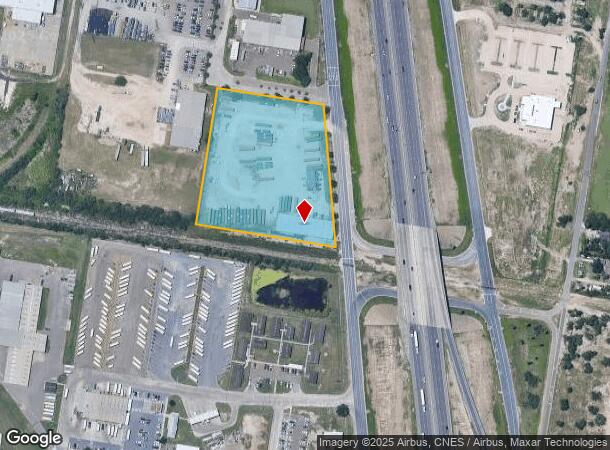  1423 W Chapin St, Edinburg, TX Parcel Map