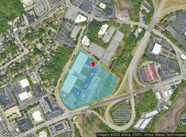 550 Cochituate Rd, Framingham, MA Parcel Map