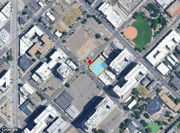  2200 California St, Denver, CO Parcel Map